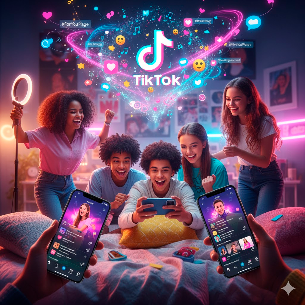 Tik Tok en la adolescencia 