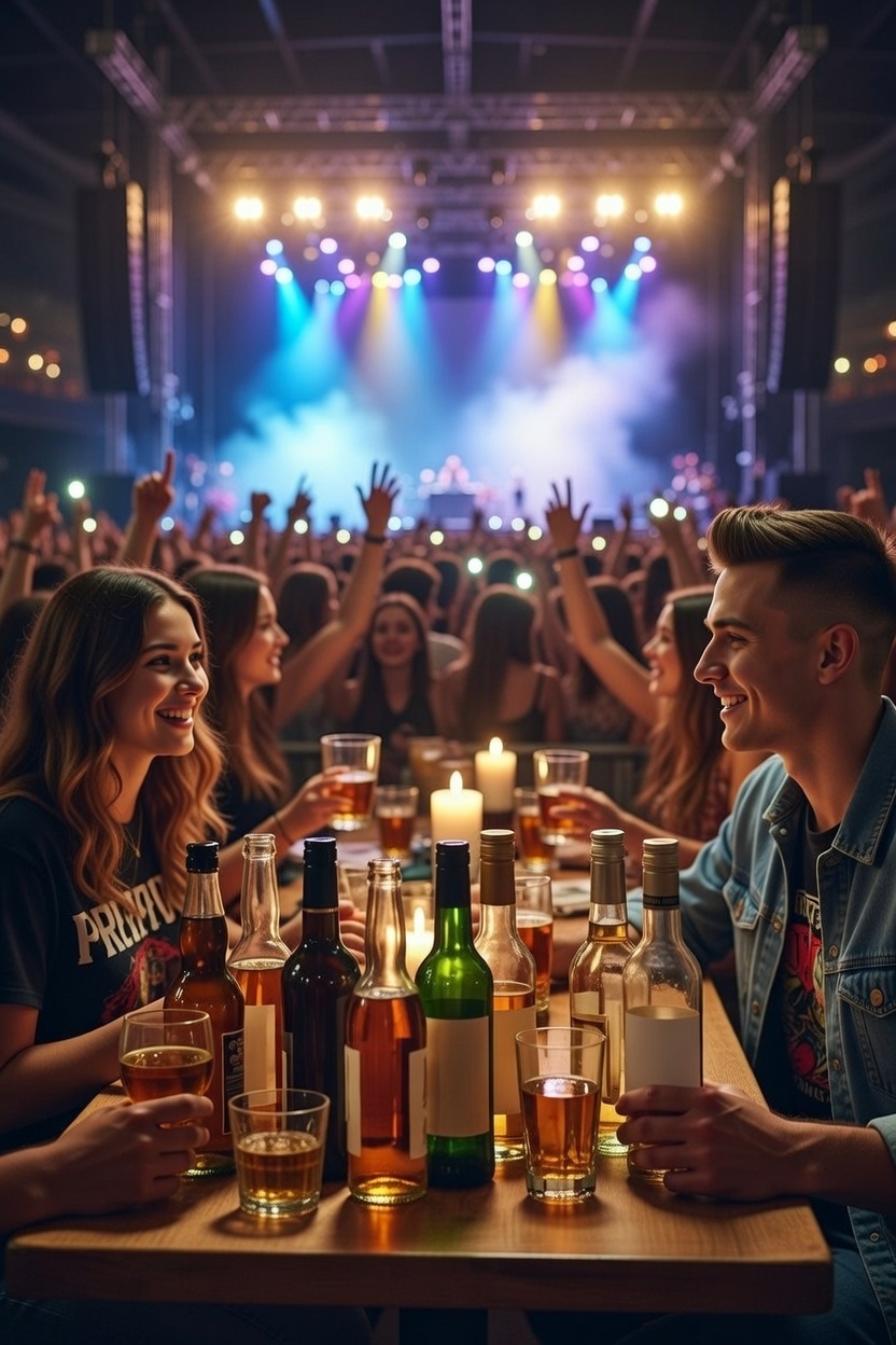 ¿Y eso? Estudio demostró que la generación Z está tomando menos alcohol en los conciertos