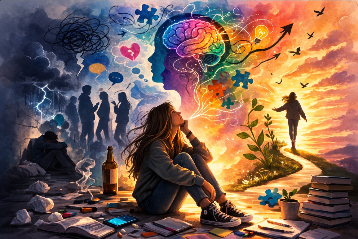 Adolescencia: Transformaciones Psicológicas y el Camino hacia la Identidad