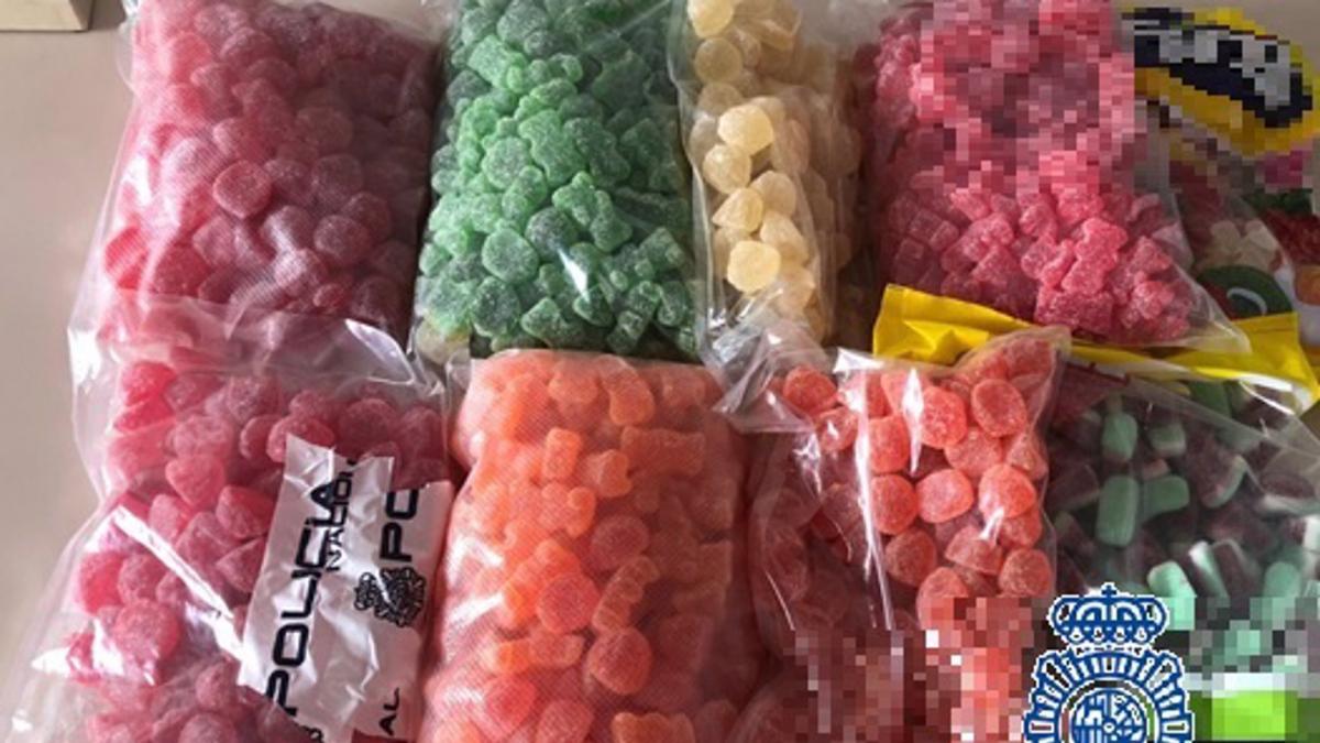 Una droga con forma de gominola: 'la Bomba', una sustancia alucinógena parecida al LSD