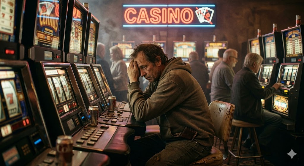 Los casinos son la perdición y Marina lo puede confirmar. 