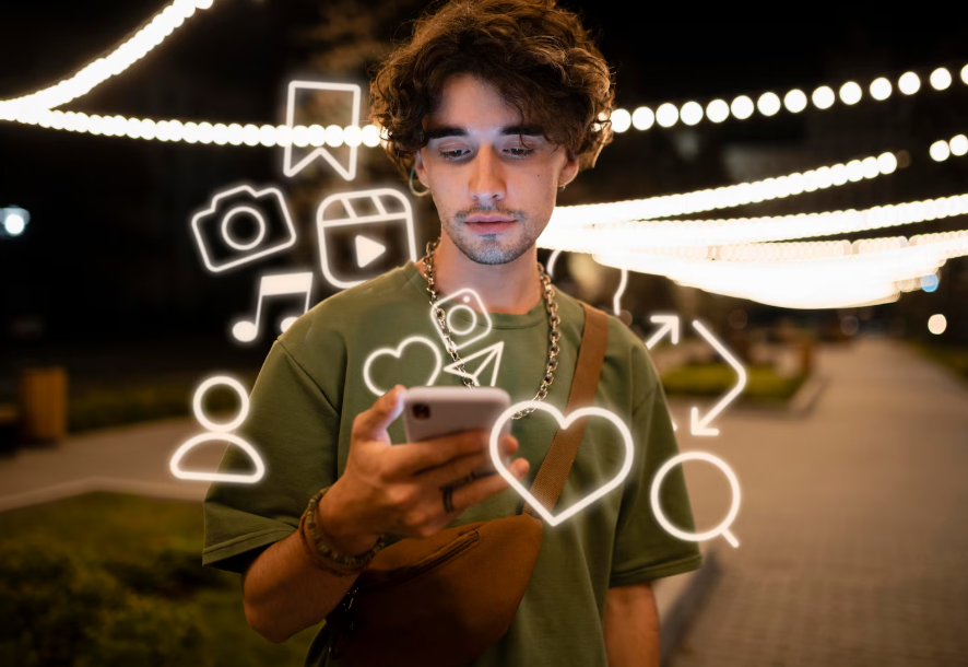 Mexicanos están 42% más tiempo en redes sociales en cuarentena