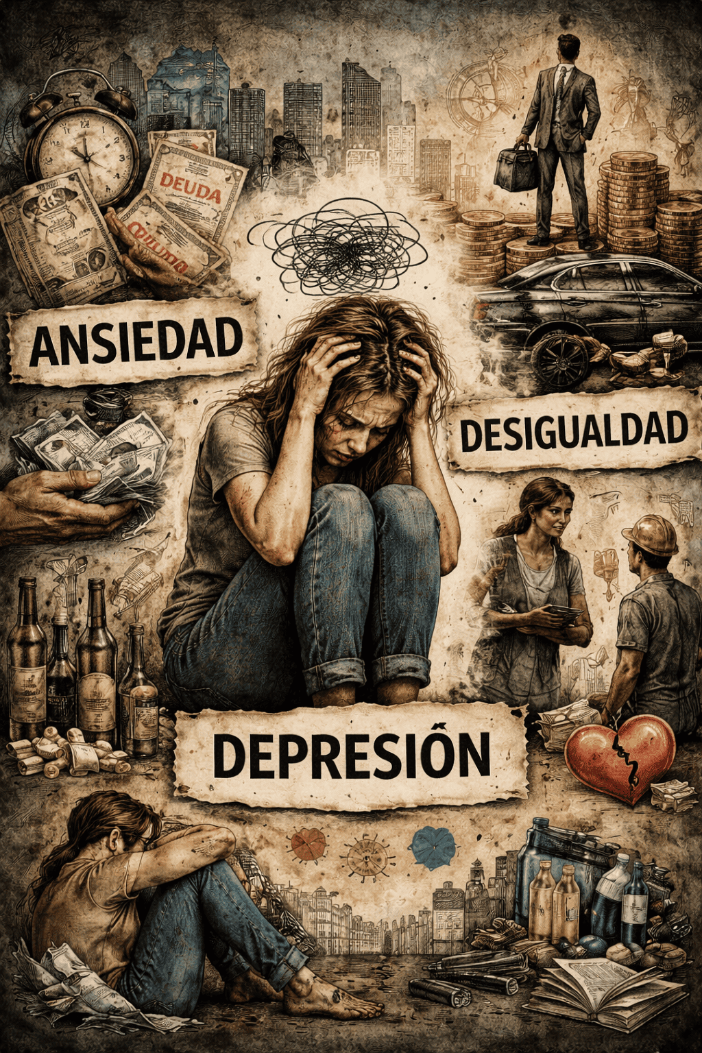 Ansiedad, desigualdad y depresión: los peligros de idealizar la adicción al trabajo