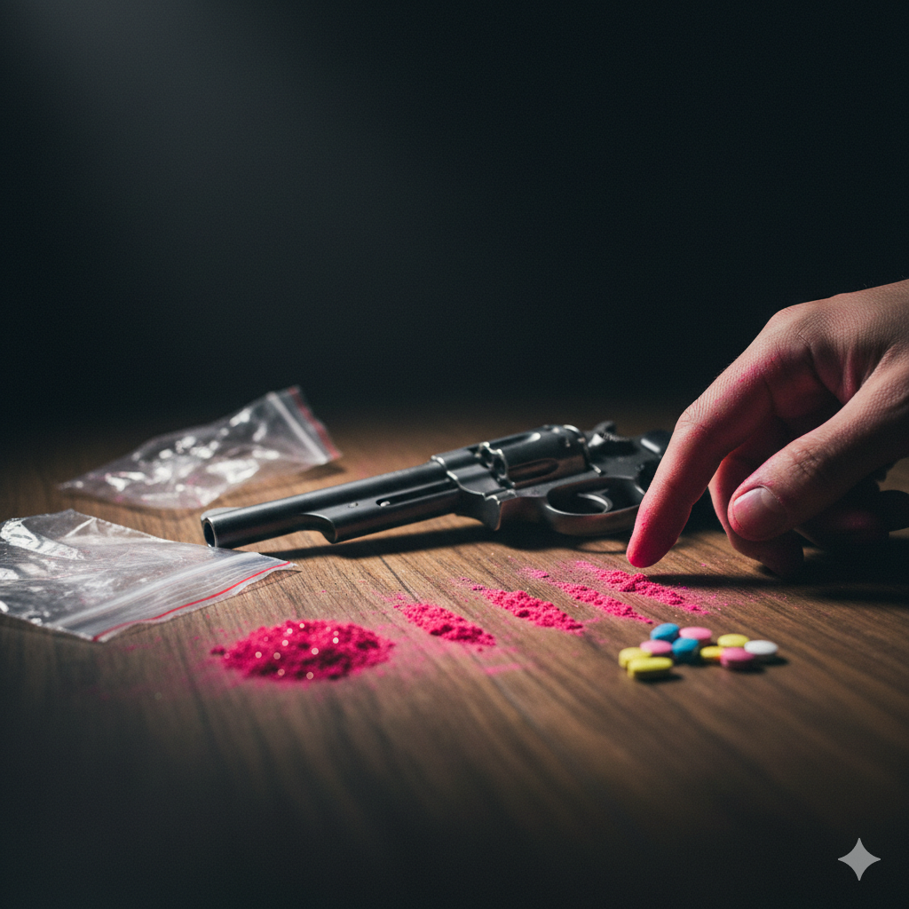 "Es como jugar a la ruleta rusa": los peligros de la cocaína rosa que surgió en América Latina y que se consume cada vez más en Europa