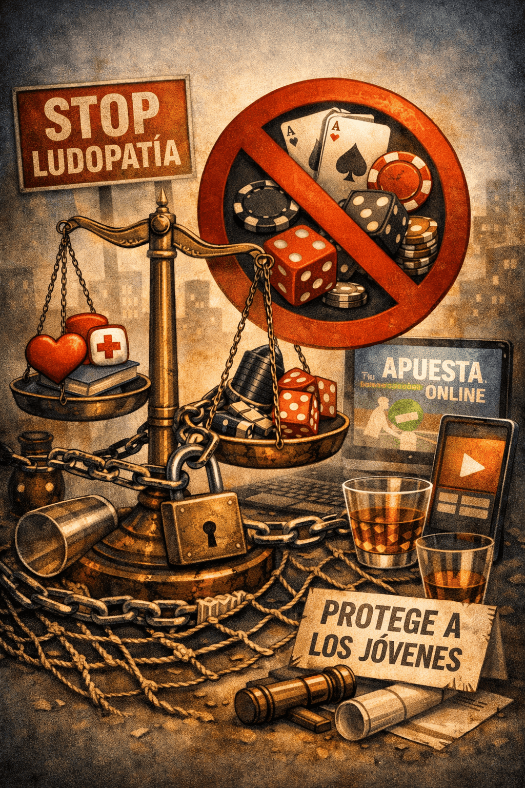 IU presenta una moción con medidas que prevengan y frenen la ludopatía